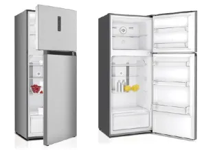 Aux Refrigerator Top Mount A  , 415Lit, Silver