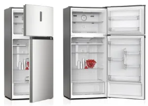 Aux Refrigerator Top Mount A  , 528Lit, Silver