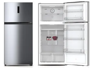 Aux Refrigerator Top Mount A  , 635Lit, Silver