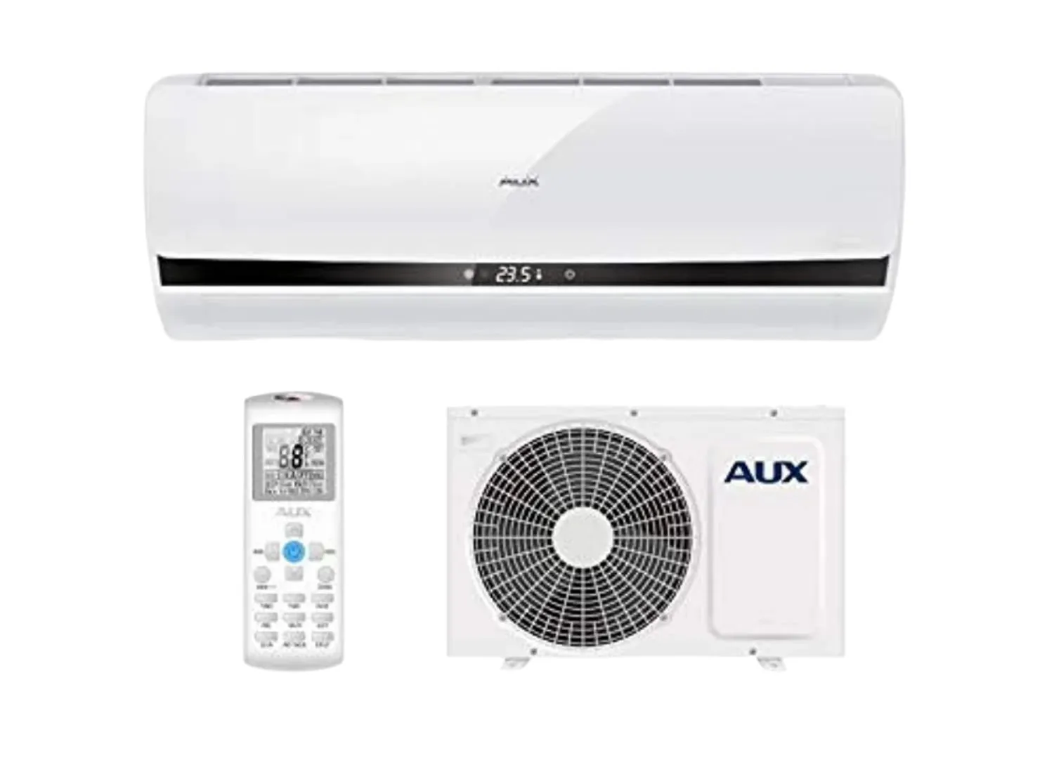 AUX Split Unit Air Condition, 1.5Ton, 18000BTU, White