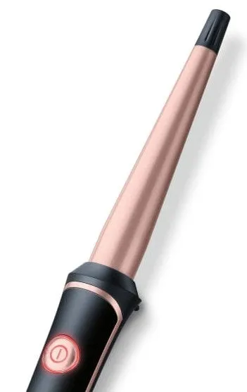Beurer Curling Tongs Black Professional Curling Wand 13-25 Mm With Conical Heating Elemen