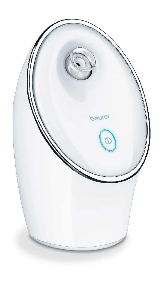 Beurer Facial Sauna- (Va) White Facial Sauna Moisturizes The Face With Ion Technology Open