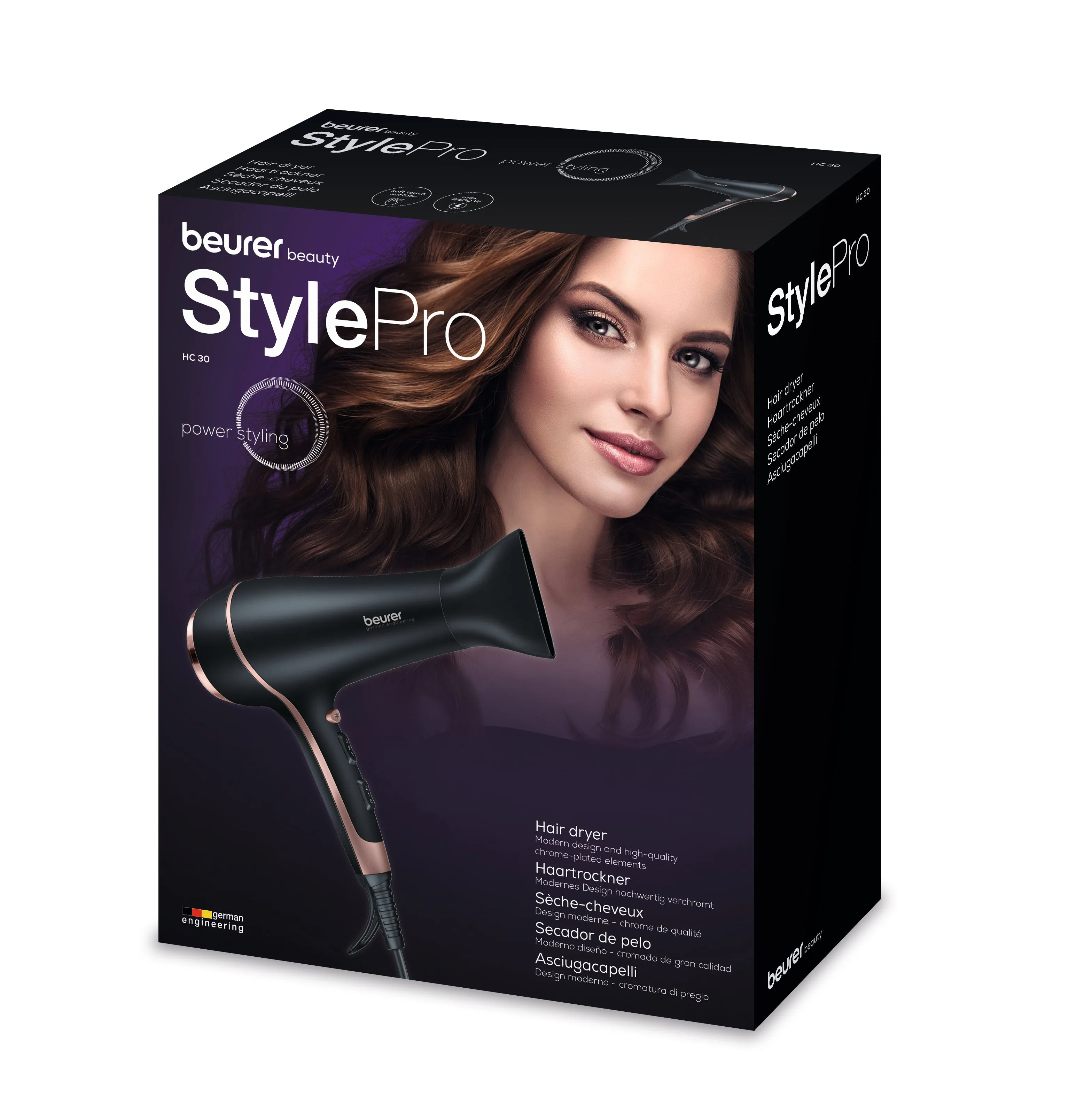 Beurer Hair Dryer 2400 Watt Black