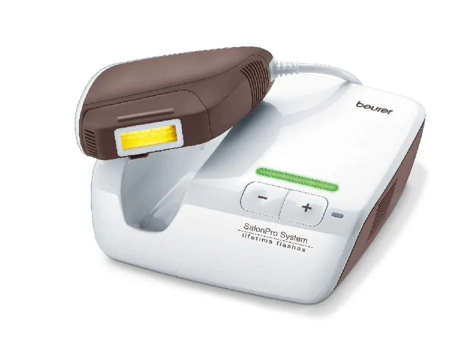 Beurer Long-Lasting Hair Removal White 100000  Light PulsesSingle Pulses Of Intense