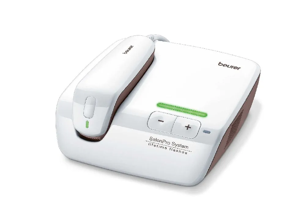 Beurer Long-Lasting Hair Removal White 100000  Light PulsesSingle Pulses Of Intense