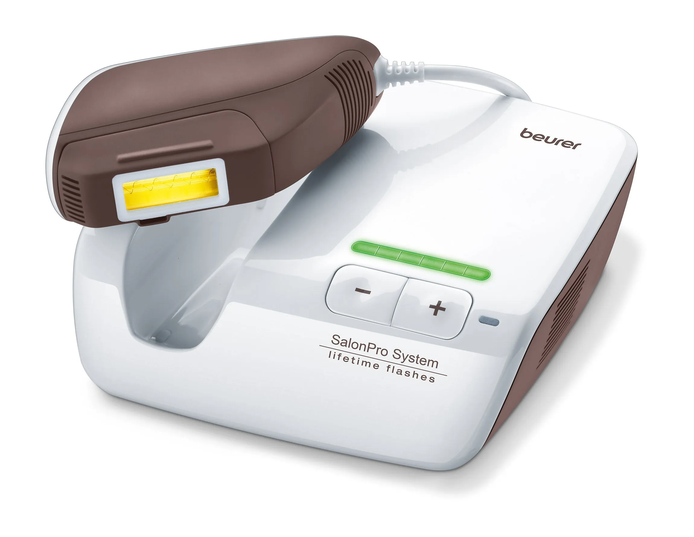 Beurer Long-Lasting Hair Removal White 100000  Light PulsesSingle Pulses Of Intense