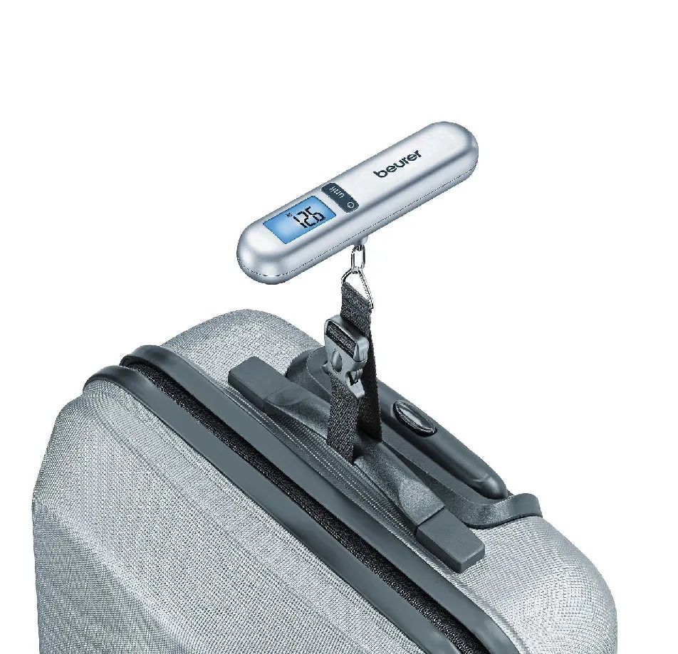 Beurer Luggage Scale Silver Small Luggage Scale Weighing Up To 40 Kg