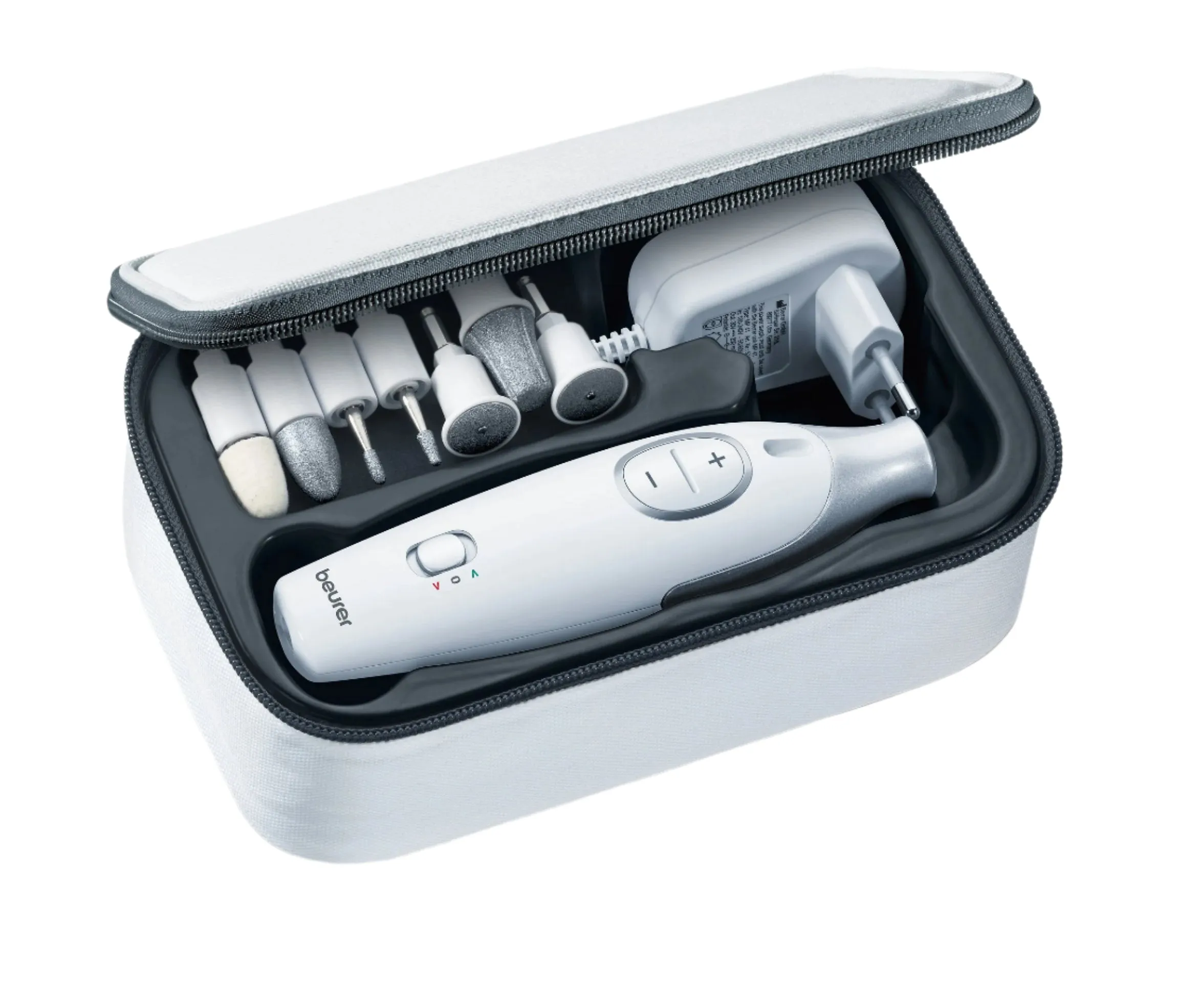 Beurer Manicure & Pedicure Set White 7 In 1It Works On 15 Levels Removes, White