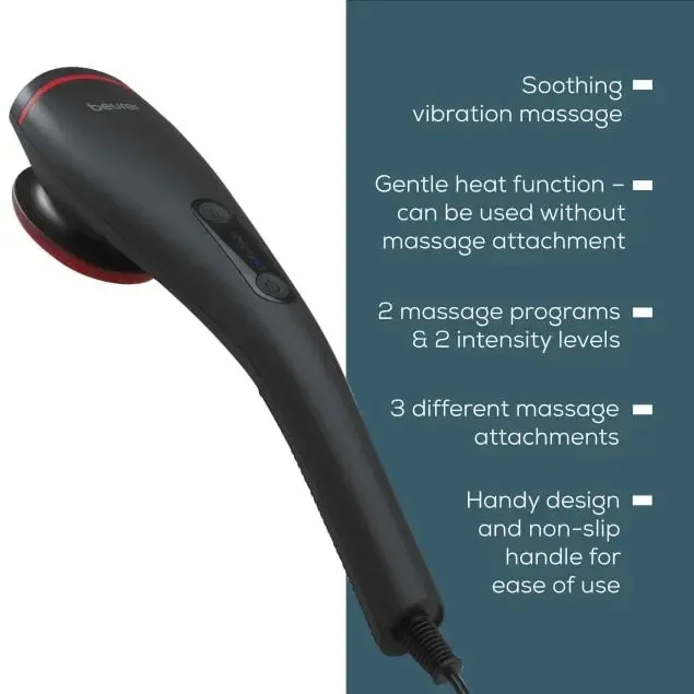 Beurer Massager with heat function, Black