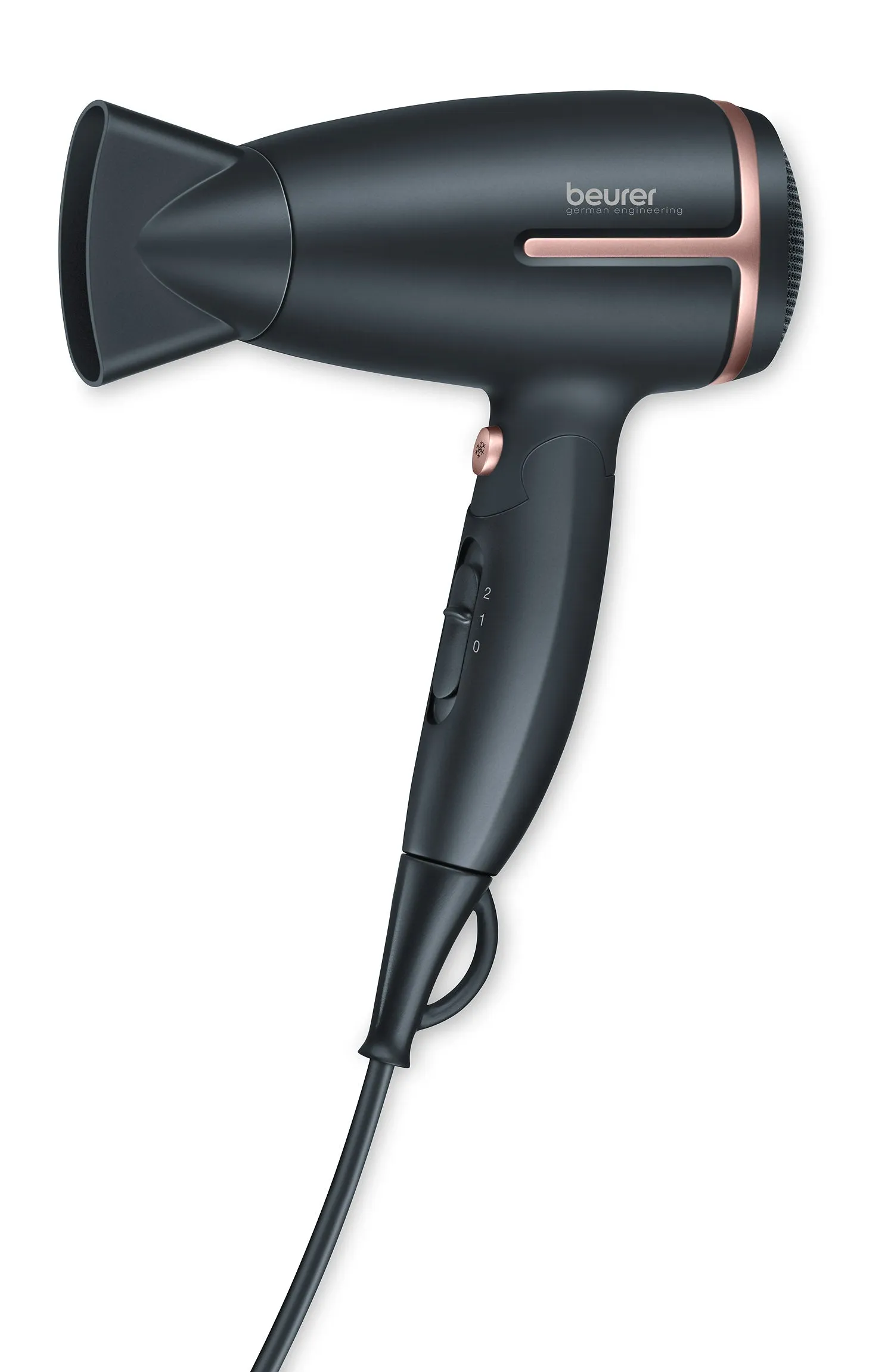 Beurer Travel Hair Dryer Black1600 Watt Foldable And Travel Hair Dryer Light Weight And T