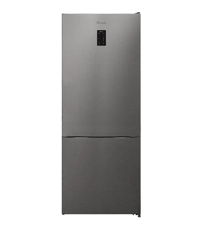 Blumatic Fridge Free Standing Double Door Bottom A , 633Lit, 186*84Cm, Stainless Steel