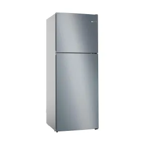 BOSCH Free Standing Fridge Freezer with Top Freezer, 186 x 70 Cm, Stainless steel