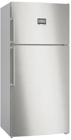 Bosch Refrigerator series 6 Top Freezer A  , 687Lit, Anti Fingerprint, Stainless Steel