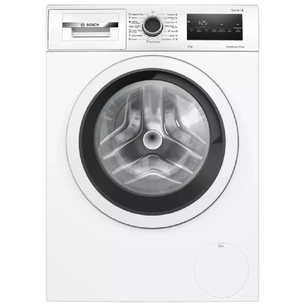 Bosch Washing Machine 8Kg 1200 Rpm 16 Programs A    Digital Lcd White