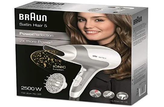 Braun Hair Dryer WHT Box, White