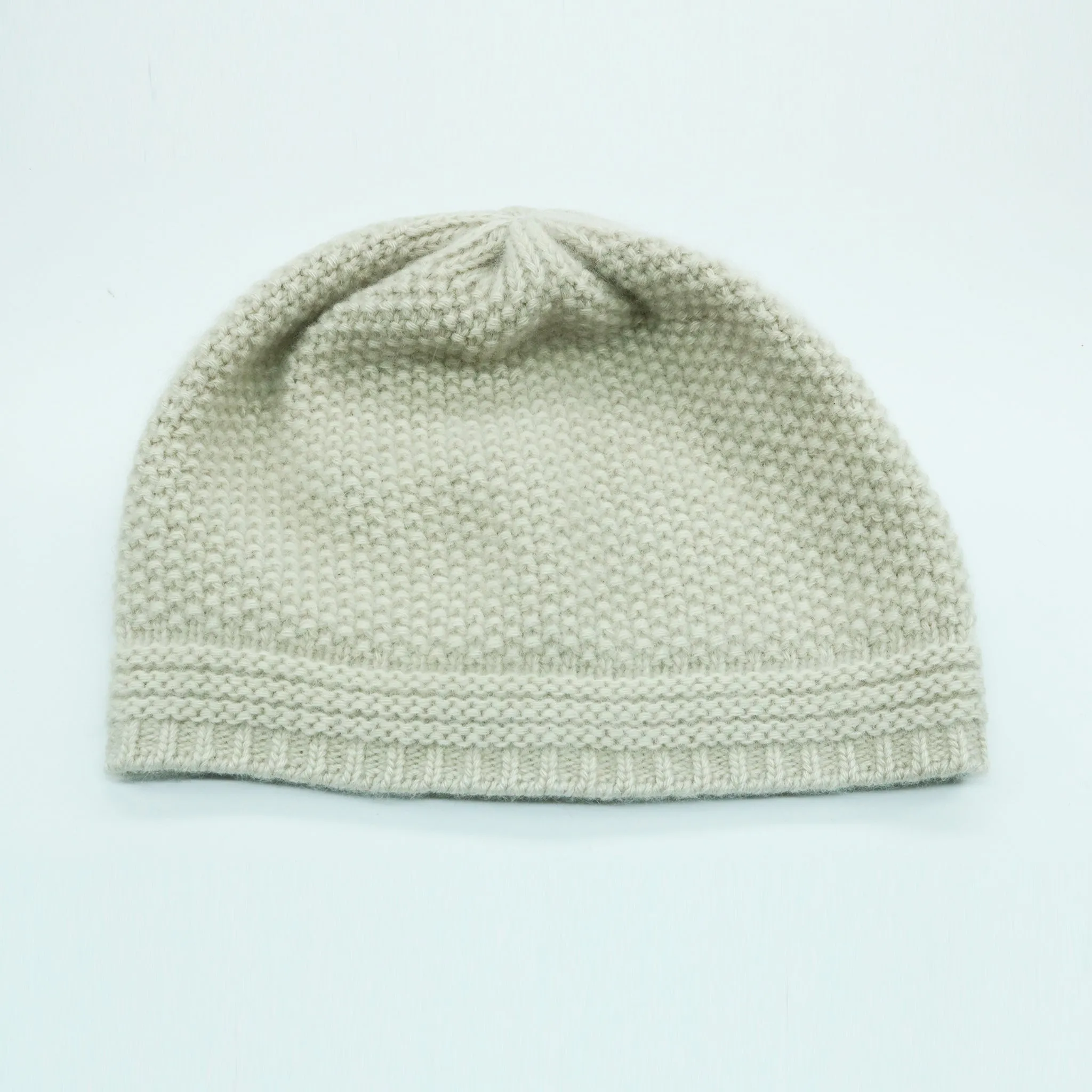CASHMERE STITCHED BEANIE