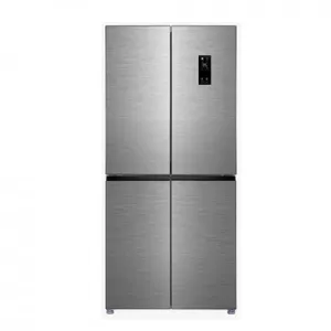Daewoo Refrigerator  Side By Side  No Frost Led Display Stainless 525 L A  Inverte
