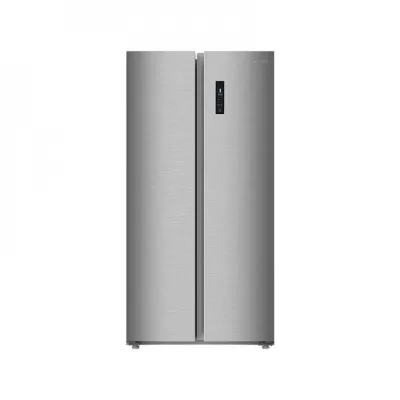 Daewoo Side BY Side Refrigerators A , 433Lit, Silver