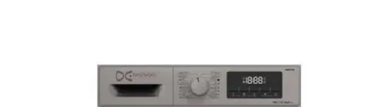 Daewoo Washing Machine, 7KG, 1200RPM, Silver