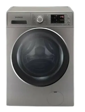 Daewoo Washing Machine Gaw, 8KG, 1200RPM, Silver