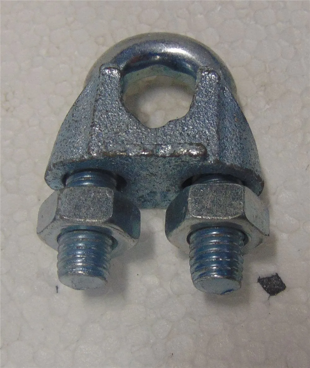 Deacon Electro Galvanised Wire Rope Grip Din 741 6mm