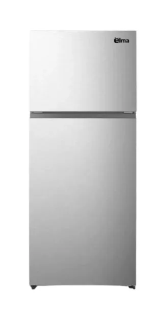 Elma Refrigerator Inverter,261Lit, Stainless Steel