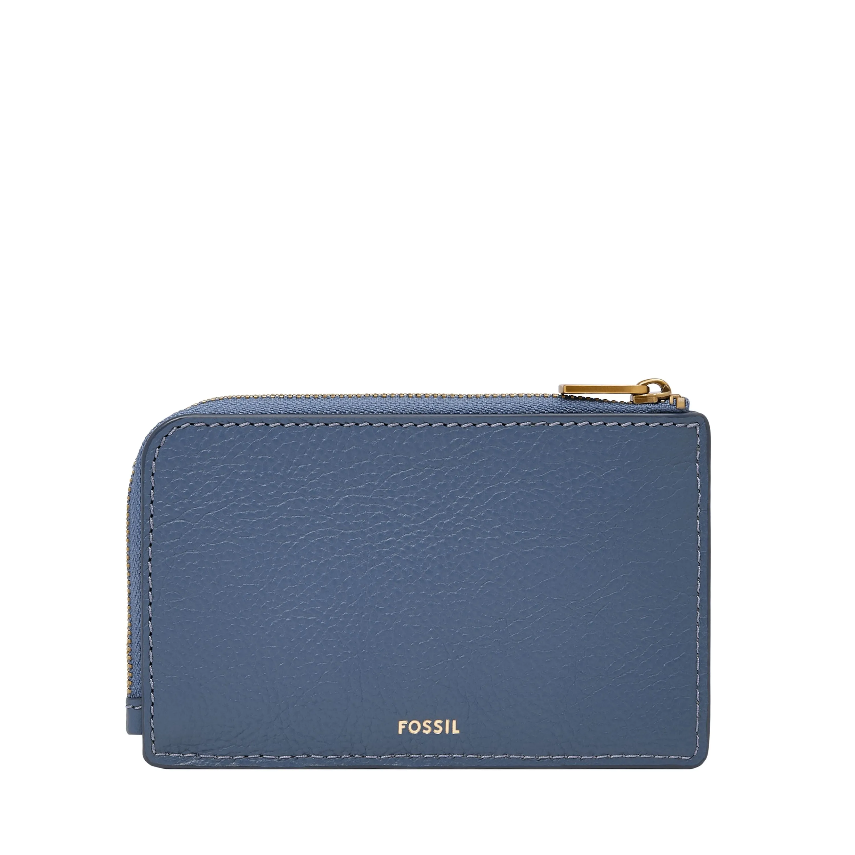 Fossil Women's Jori Leather Zip Card Case