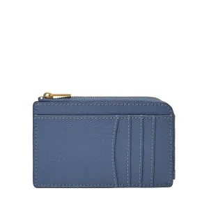 Fossil Women's Jori Leather Zip Card Case
