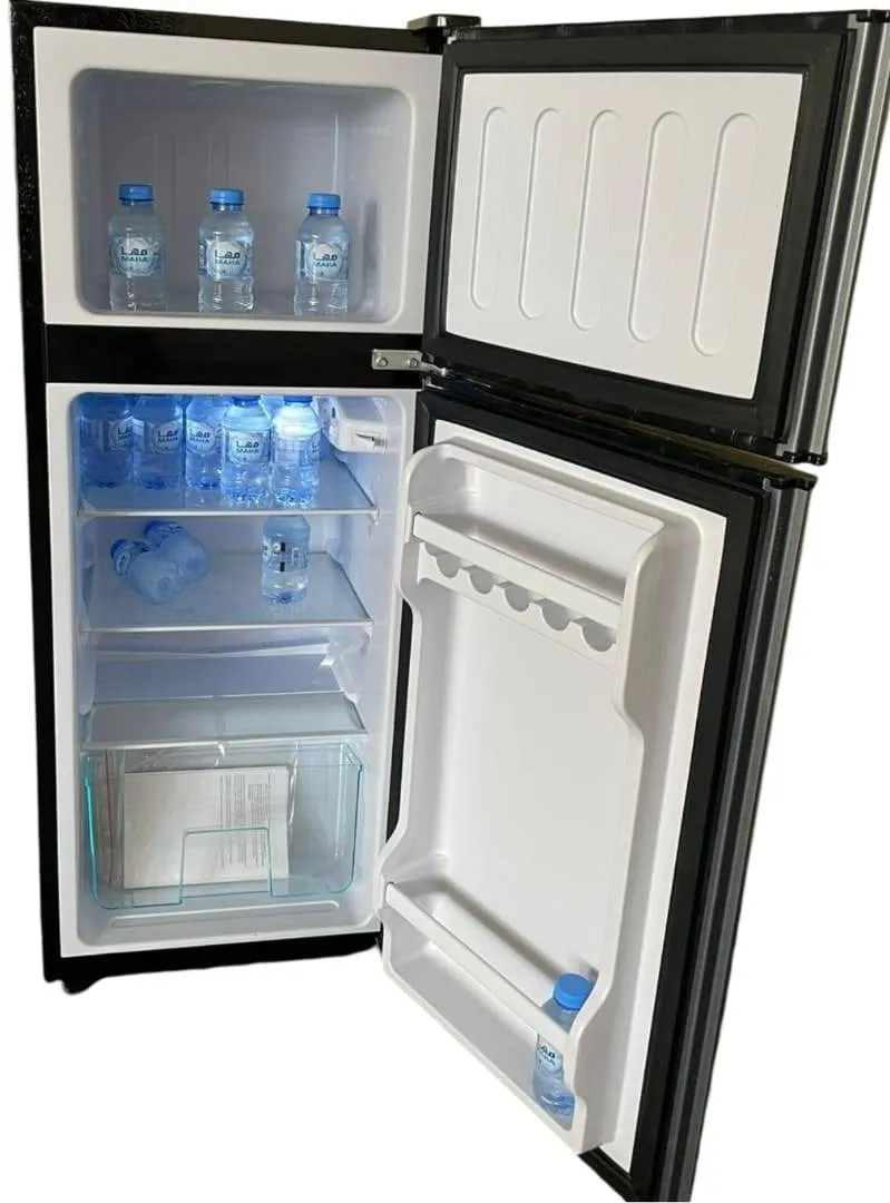 General Spark Mini Bar, 76 Lit, A , Black & Silver