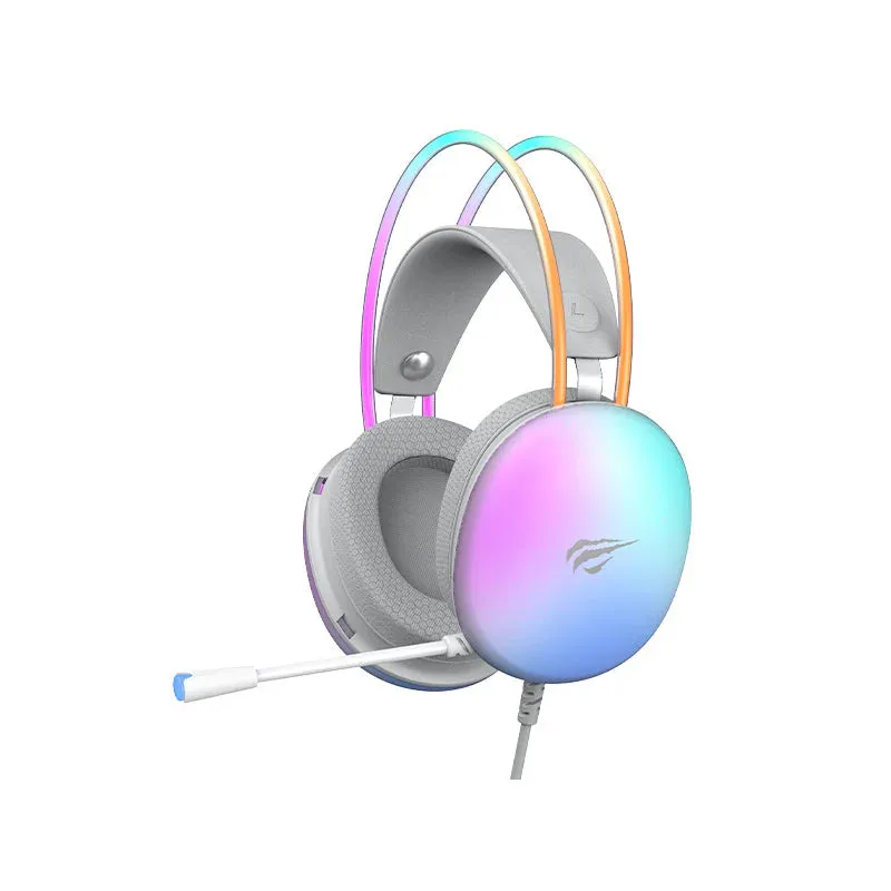 HAVIT Gaming Headphone, Light Jack 3.5M, White