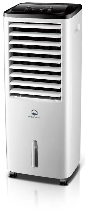 Home Electric Portable Air Cooler 200W  8H Timer White Tank Capacity 15L 3 Speed