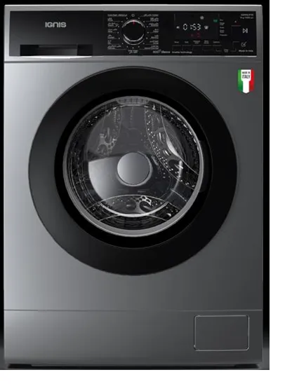 Ignis Front Load Washing Machine Inverter Motor A   , 11KG, 1400Rpm, Grey
