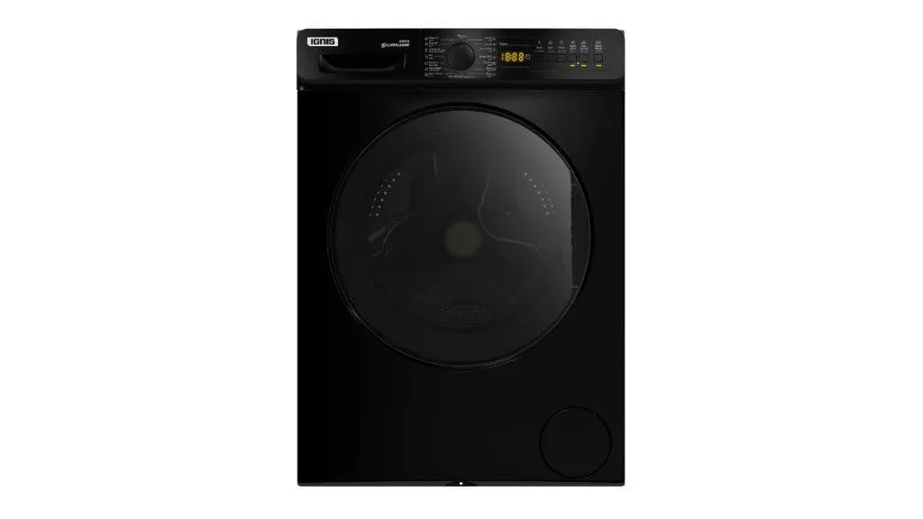 Ignis Washing Machine 1400 Cycles, A   , 8KG, Black