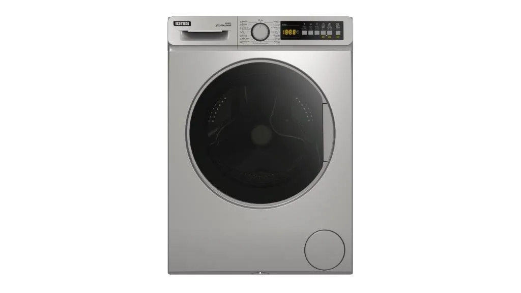 Ignis Washing Machine 1400 Cycles, A   , 8KG, Silver
