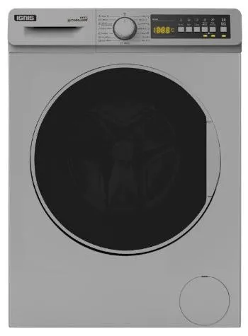 IGNIS Washing Machine A   , 9KG, 1200RPM, Silver