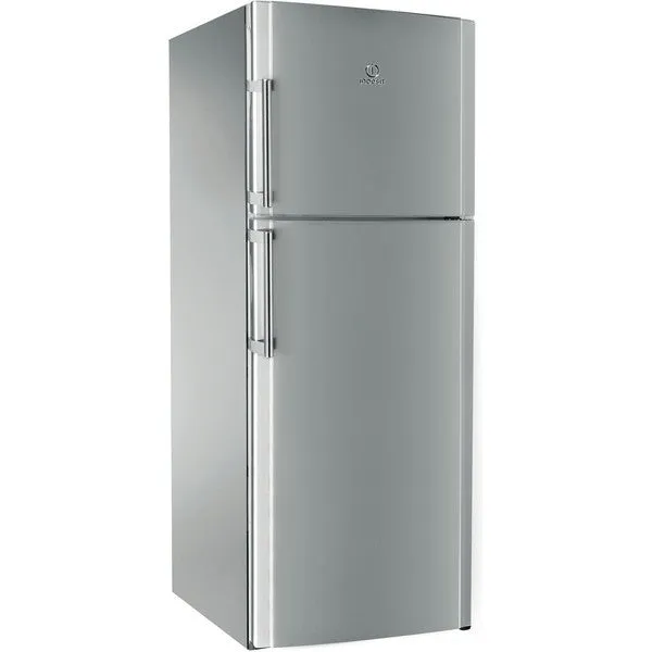 Indesit Top Mount Refrigerator Double Door A , 427Lit, Stainless Steel