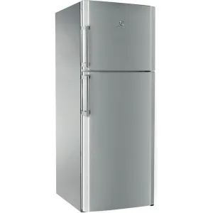 Indesit Top Mount Refrigerator Double Door A , 427Lit, Stainless Steel