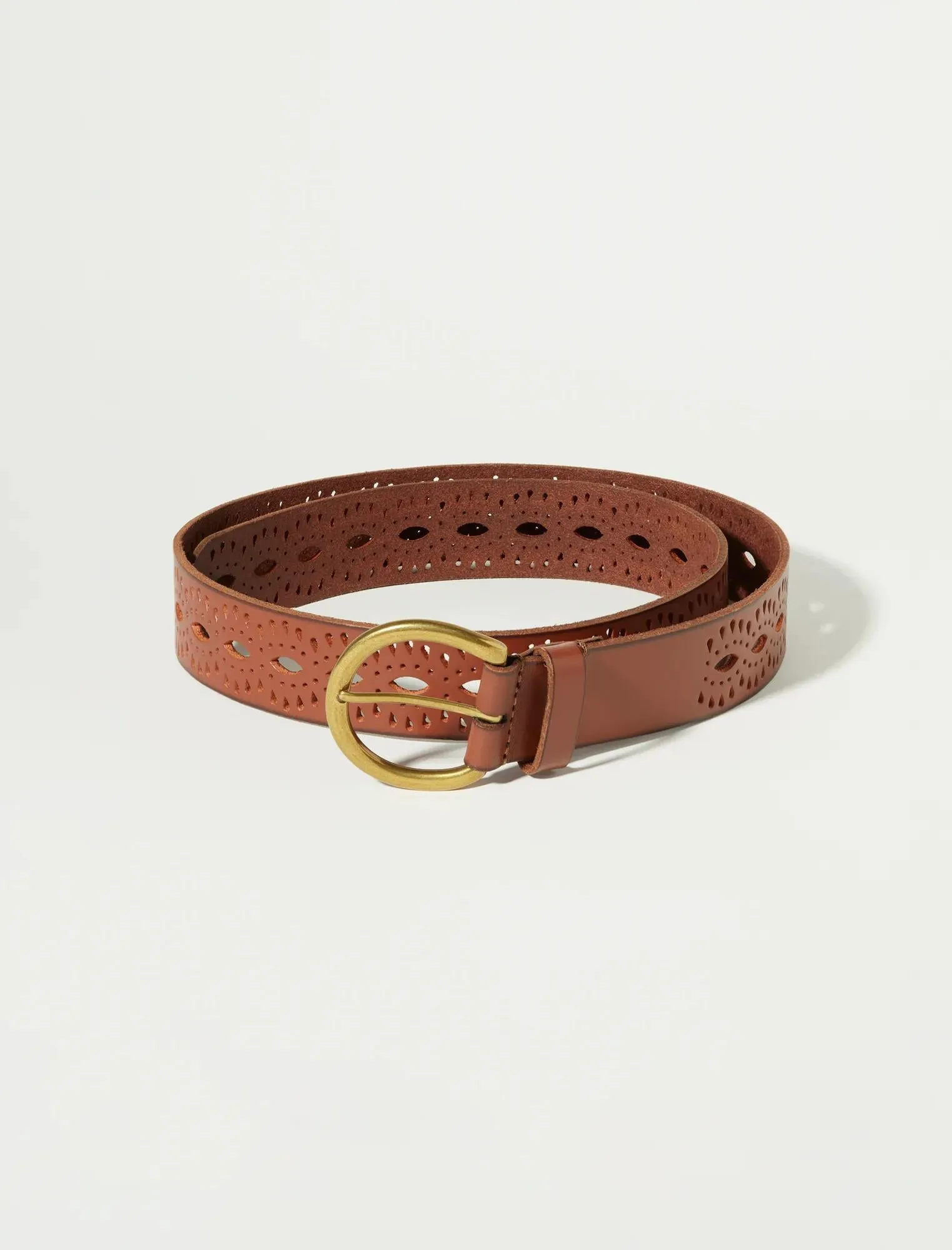 Lucky Brand Beachwood Cutout Belt