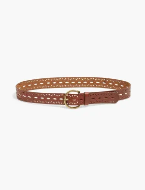 Lucky Brand Beachwood Cutout Belt