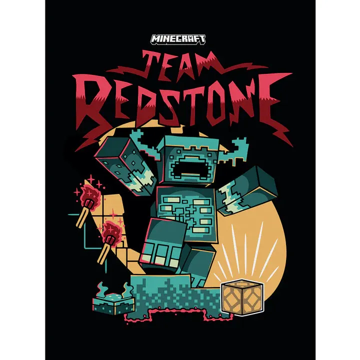 Minecraft (Team Bedstone) 60X80 Canvas