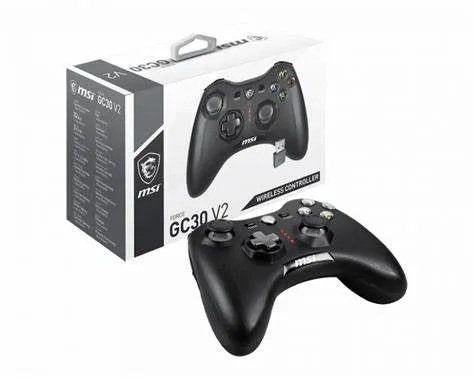 Msi Gc30 V2 Wireless Controller - Black