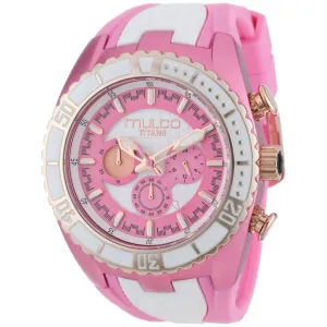 Mulco Women's Pink dial Watch