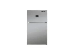 National Deluxe Refrigerator Two Door, No Frost, LED Display, Stainless Steel, 420 Lit, A 