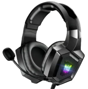 ONIKUMA Gaming Headset PC Stereo Headphones with Microphone LED Lights