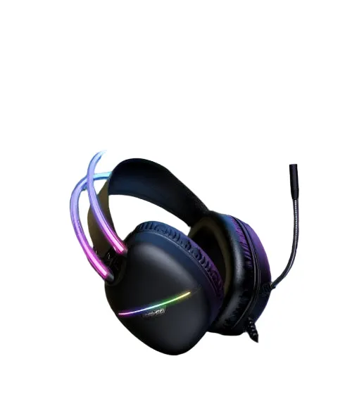 ONIKUMA Wired Gaming Headset with Mic, Noise Cancelling, PC & Laptop, Black