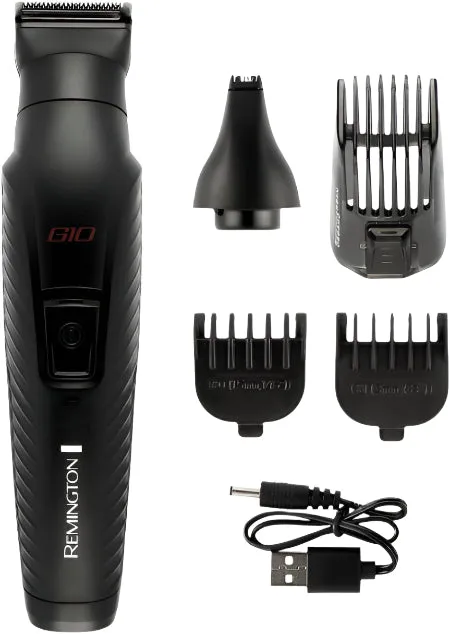 Remington Shaver 10-in-1, Multi Grooming kit, Black