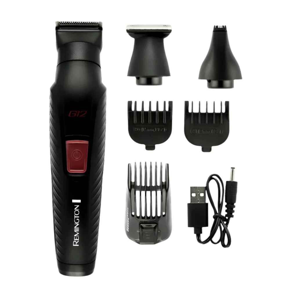 Remington Shaver 12-in-1, Multi Grooming kit, Black