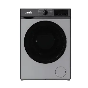 Samix Front Load Washing Machine, 10KG, 1400Rpm, Grey
