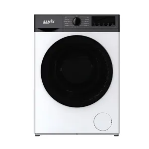Samix Front Load Washing Machine, 10KG, 1400Rpm, White