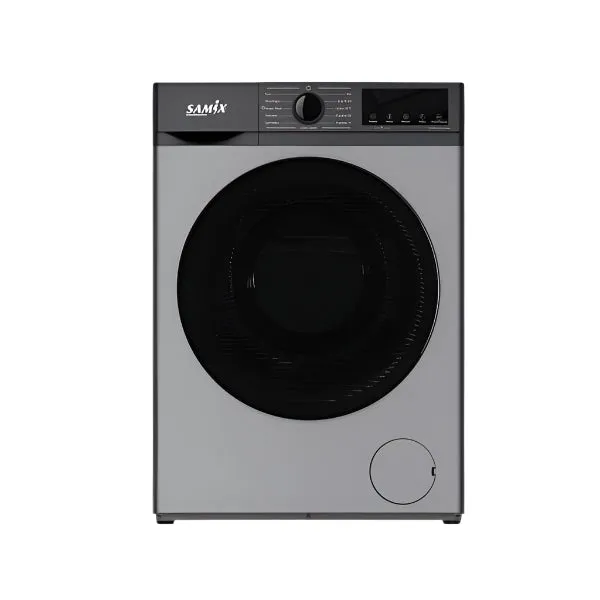 Samix Front Load Washing Machine, 8KG, 1400Rpm, Grey